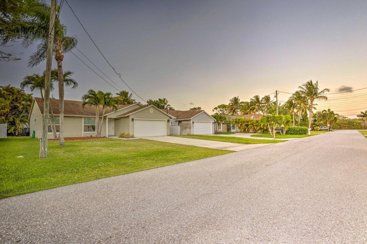 Jupiter Home With Patio And Grill About 6 Mi To Beach! المظهر الخارجي الصورة