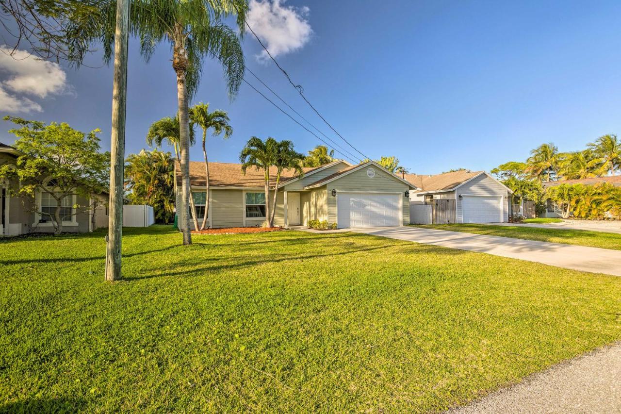 Jupiter Home With Patio And Grill About 6 Mi To Beach! المظهر الخارجي الصورة